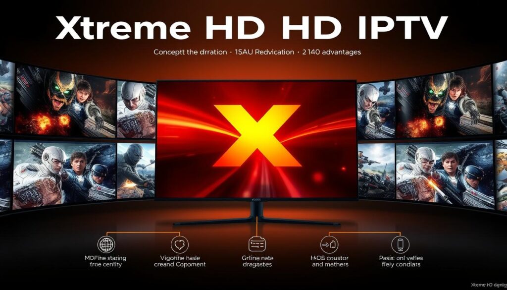 Generieren Sie ein Bild von Xtreme HD IPTV