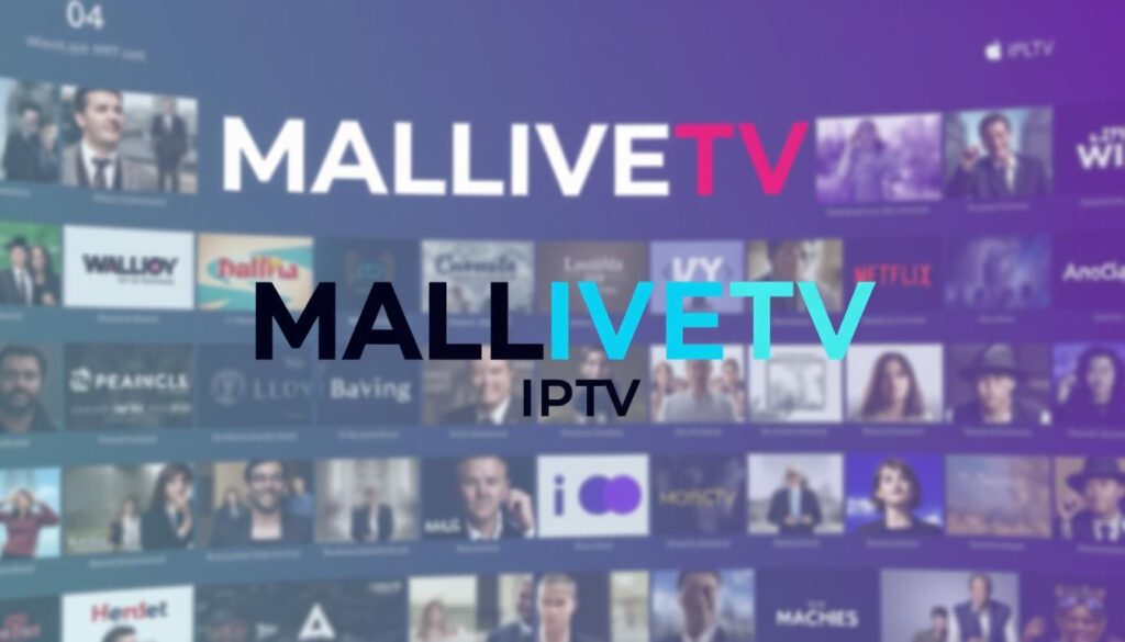 Ein Bild von MALLIVETV IPTV-Logo oder eine Darstellung der Inhaltsbibliothek