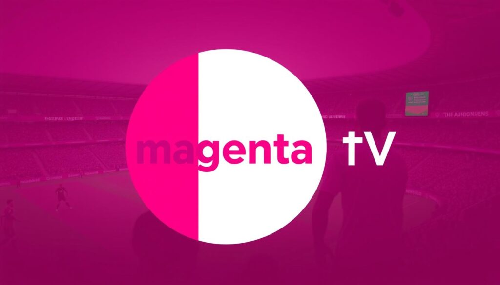 Ein Bild von Magenta TV Logo mit Bundesliga-Übertragung