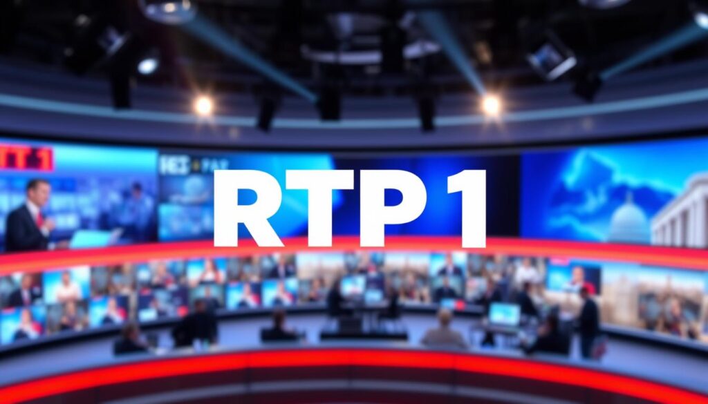 Ein Bild von RTP1, einem der wichtigsten portugiesischen TV-Kanäle