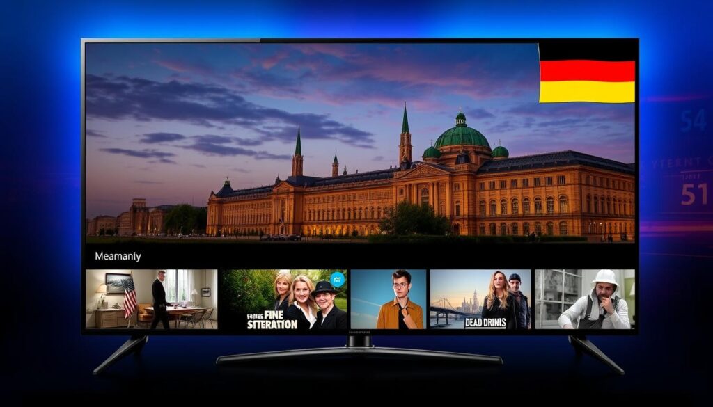Ein Bild von Streamisly IPTV Deutschland mit zuverlässigen Servern und kristallklaren 4K-Inhalten