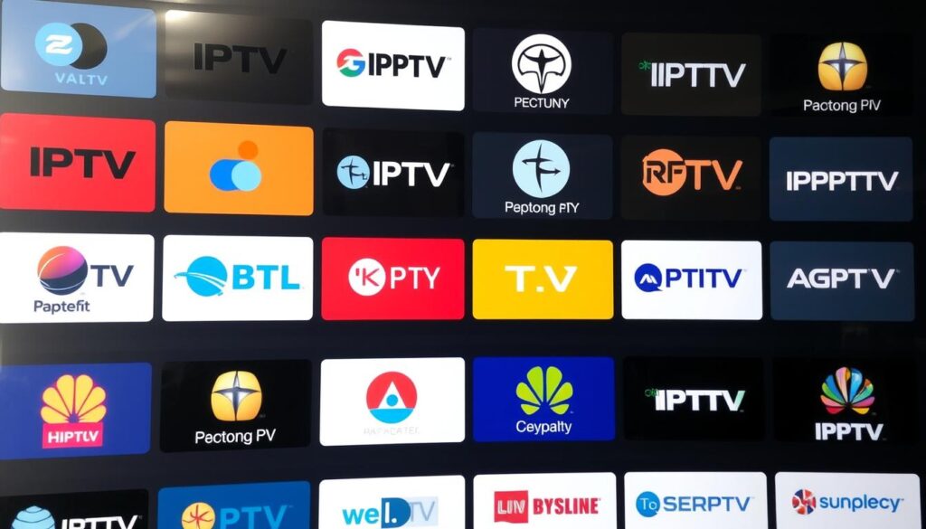 Ein Bild von verschiedenen IPTV-Anbietern
