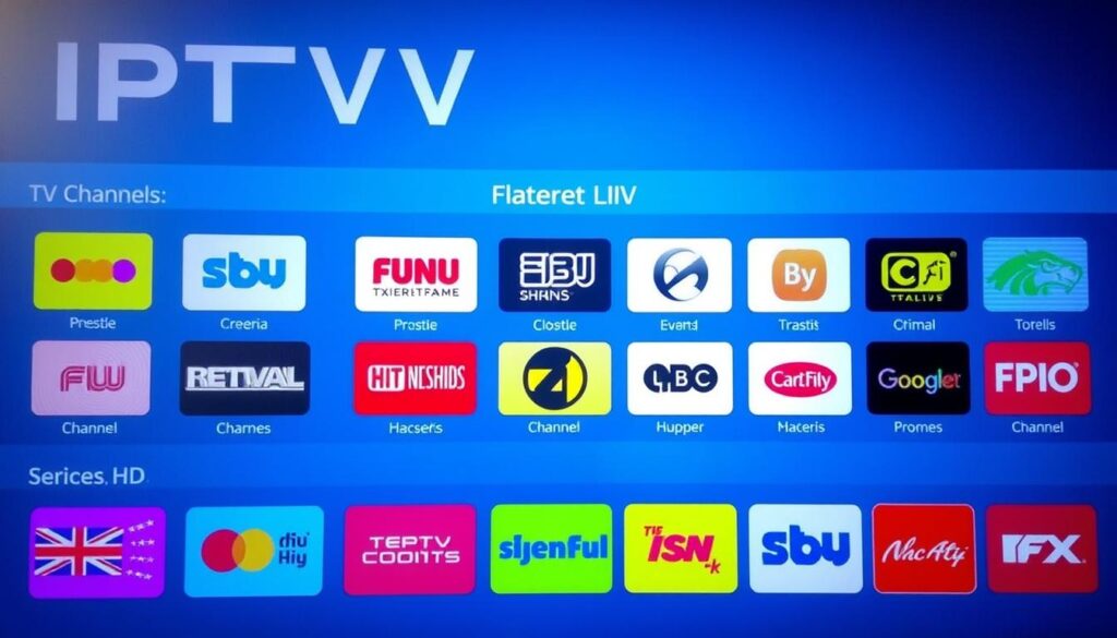 Eine umfassende IPTV-Kanalliste mit über 170.000 TV-Sendern, VOD und Serien in 4K, UHD, FHD und HD Qualität.