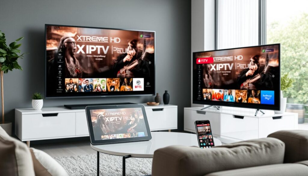 Generiere ein Bild von Xtreme HD IPTV auf verschiedenen Geräten