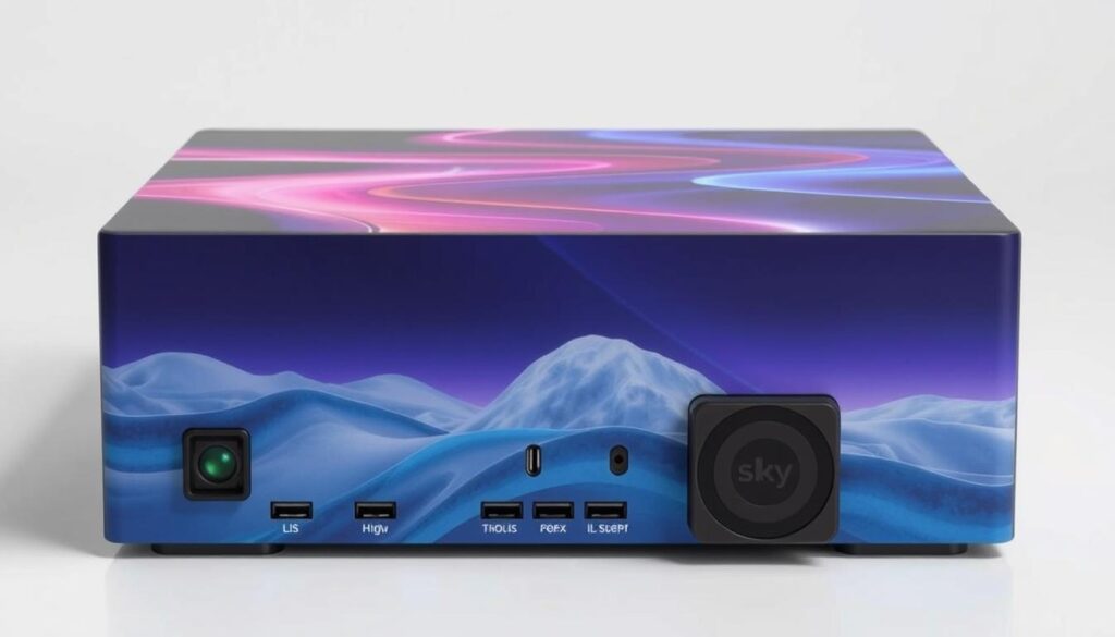 Generiere ein Bild von der Sky Stream Box