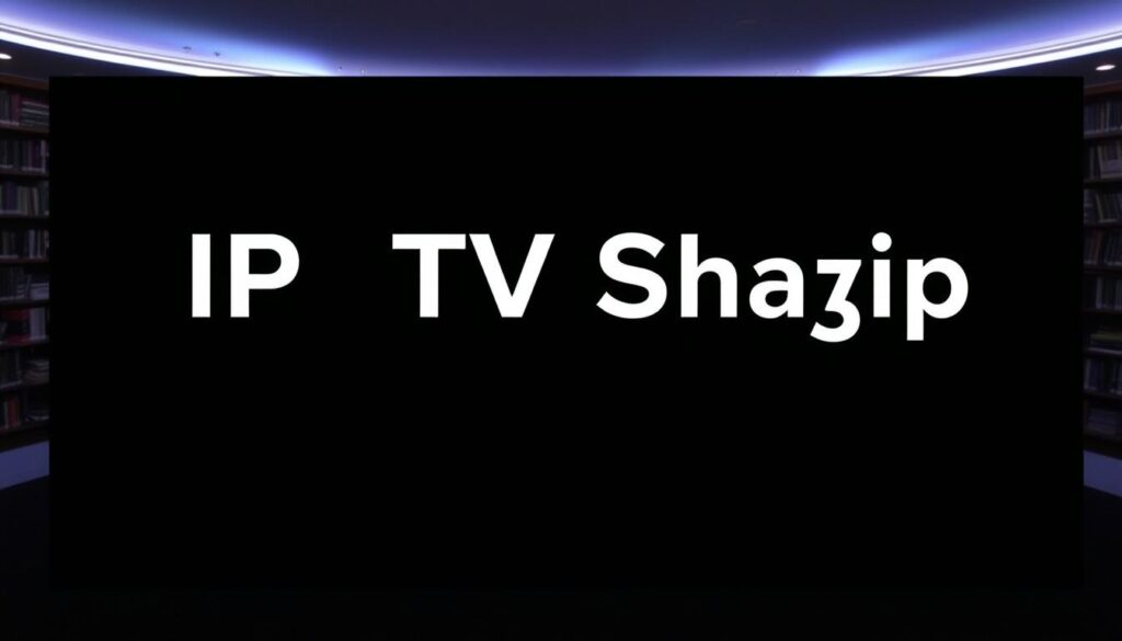 Generiere ein Bild von einem IPTV Shqip Angebot