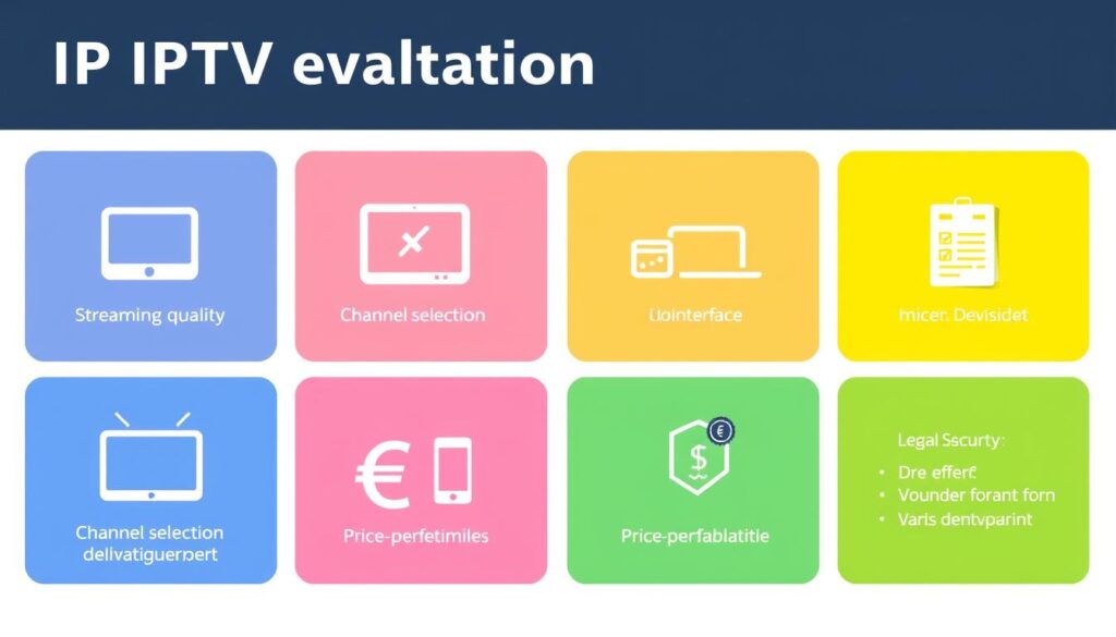 IPTV Test: Bewertungskriterien im Überblick