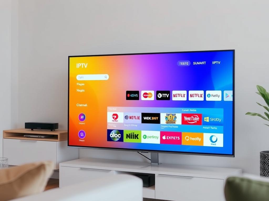 IPTV Test: Smart-TV mit IPTV-App