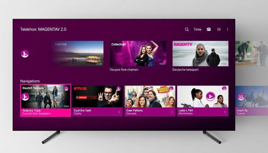 IPTV Test: Telekom MagentaTV 2.0 Benutzeroberfläche