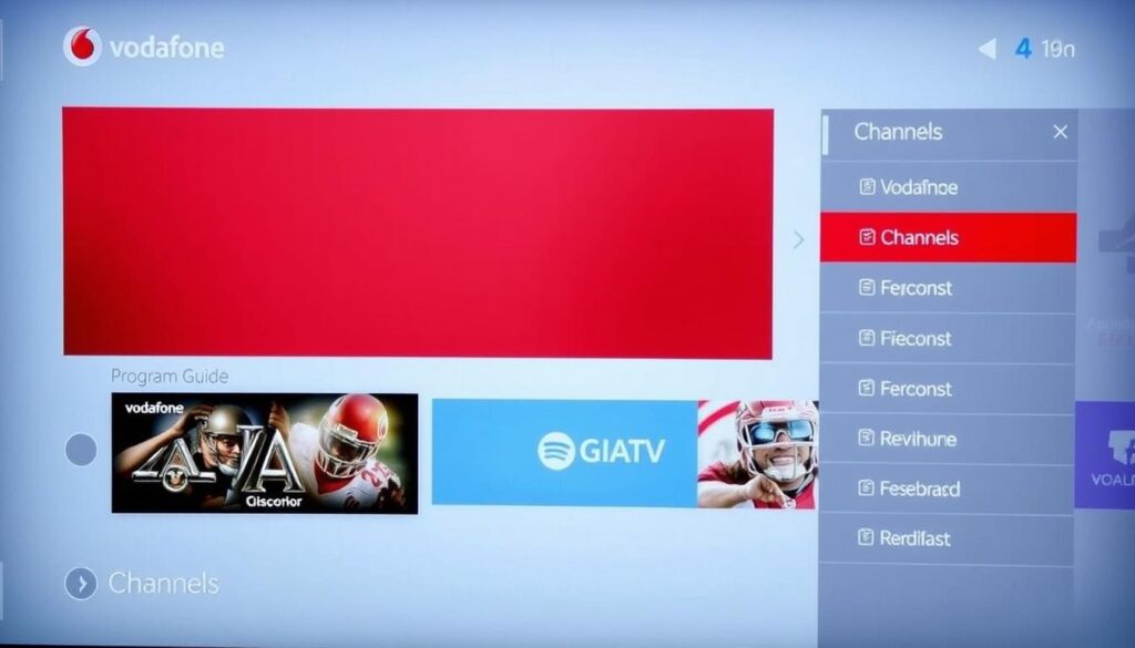 IPTV Test: Vodafone GigaTV Net Interface