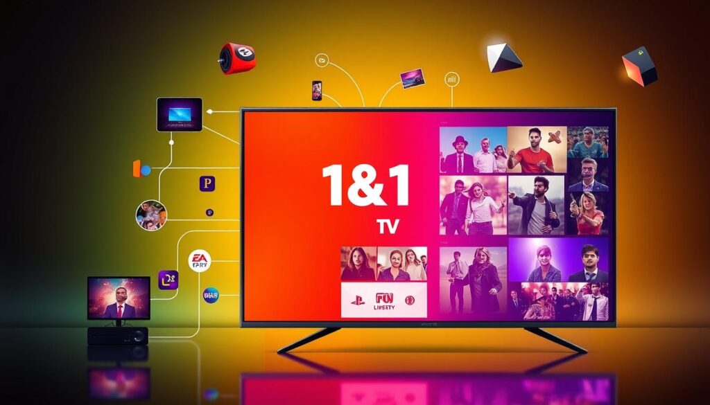 Image generation prompt for 1&1 TV